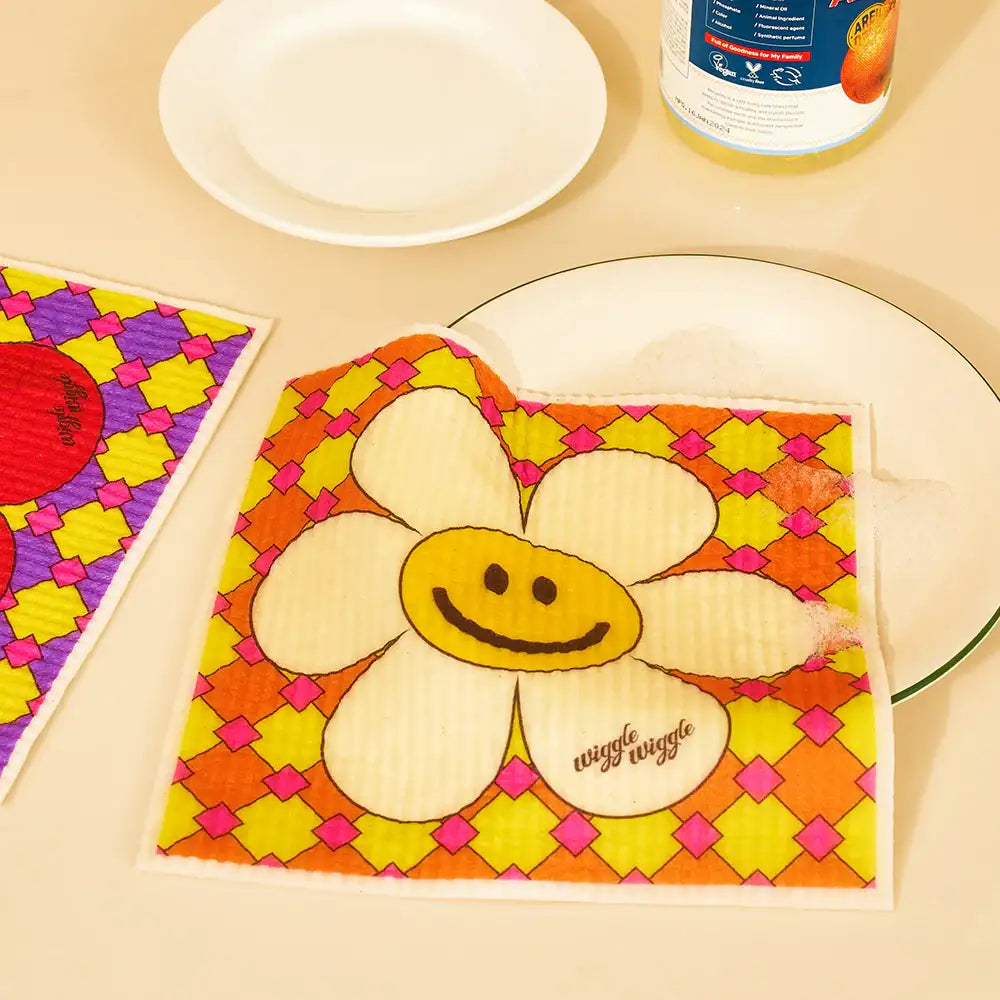 Wiggle Wiggle - Pulp Dishcloth Set - Wiggle Wiggle - Dishcloth - Harumio