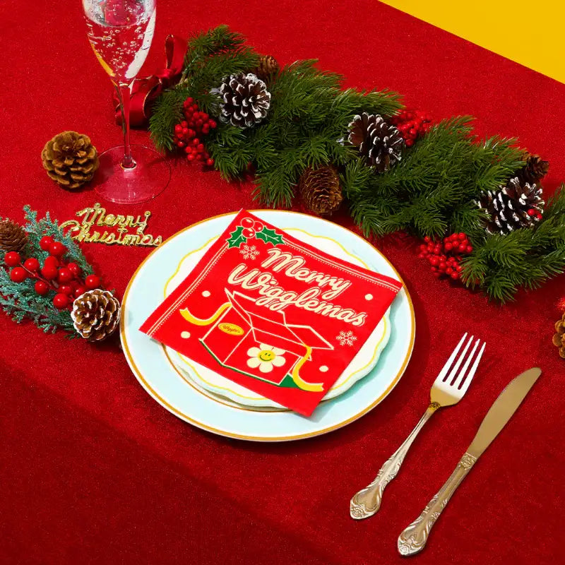 Wiggle Wiggle - Party Napkin 10P Set - Wiggle Wiggle - Napkin - Harumio
