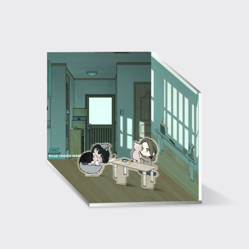 Tears on a Withered Flower - Diorama Acrylic Stand