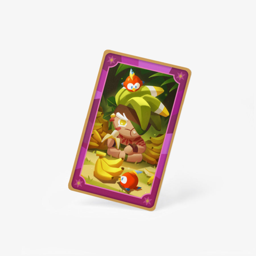 Cookie Run : Tower of Adventure - Plantain Cookie Photocard - Marpple Shop - Photocard - Harumio