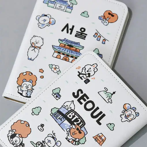 BT21 - Seoul Edition Passport Case - Line Friends - Passport Case - Harumio