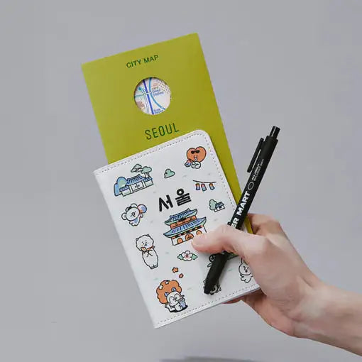 BT21 - Seoul Edition Passport Case - Line Friends - Passport Case - Harumio
