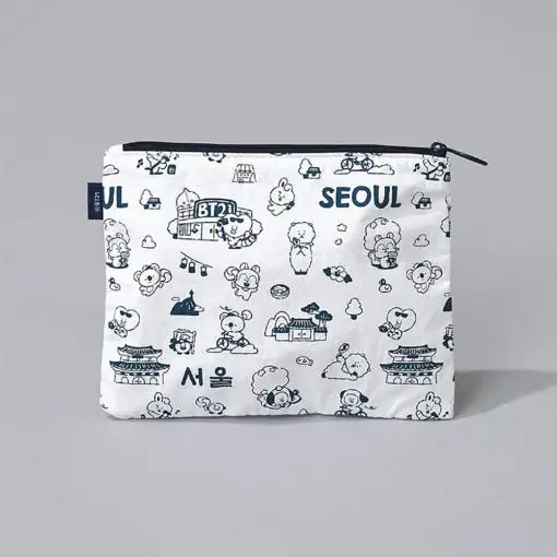 BT21 - Seoul Edition Pouch - Line Friends - Pouch - Harumio