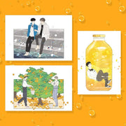 Serious Joke - Juicy Youth Postcard Set - Webtoon Shop - Postcards - Harumio
