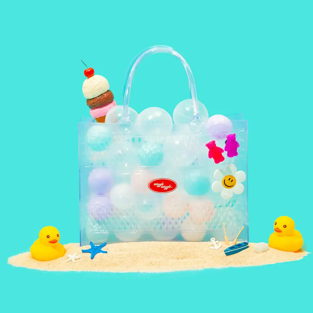 Wiggle Wiggle - Clear Jelly Bag - Wiggle Wiggle - bag - Harumio