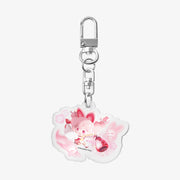 Cookie Run : Tower of Adventure - Strawberry Mochi Cookie Acrylic Keyring - Marpple Shop - Acrylic Keyring - Harumio
