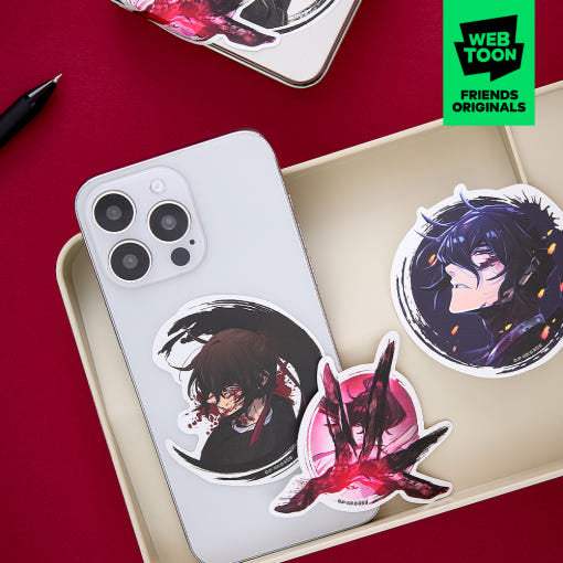 Return of the Mad Demon - Sticker Pack - Webtoon Friends - Sticker - Harumio