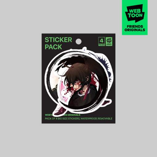 Return of the Mad Demon - Sticker Pack - Webtoon Friends - Sticker - Harumio