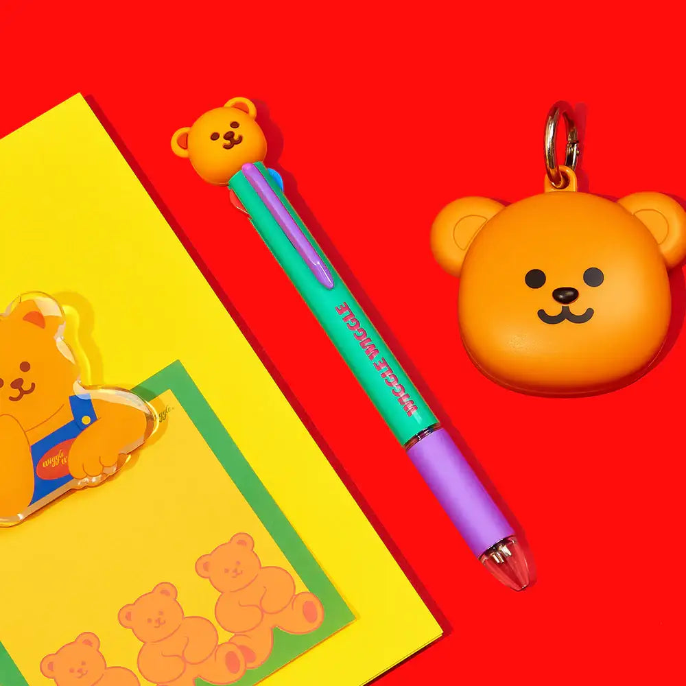 Wiggle Wiggle - Figure Multi 4 Color Ball Pen - Wiggle Wiggle - ball pen - Harumio