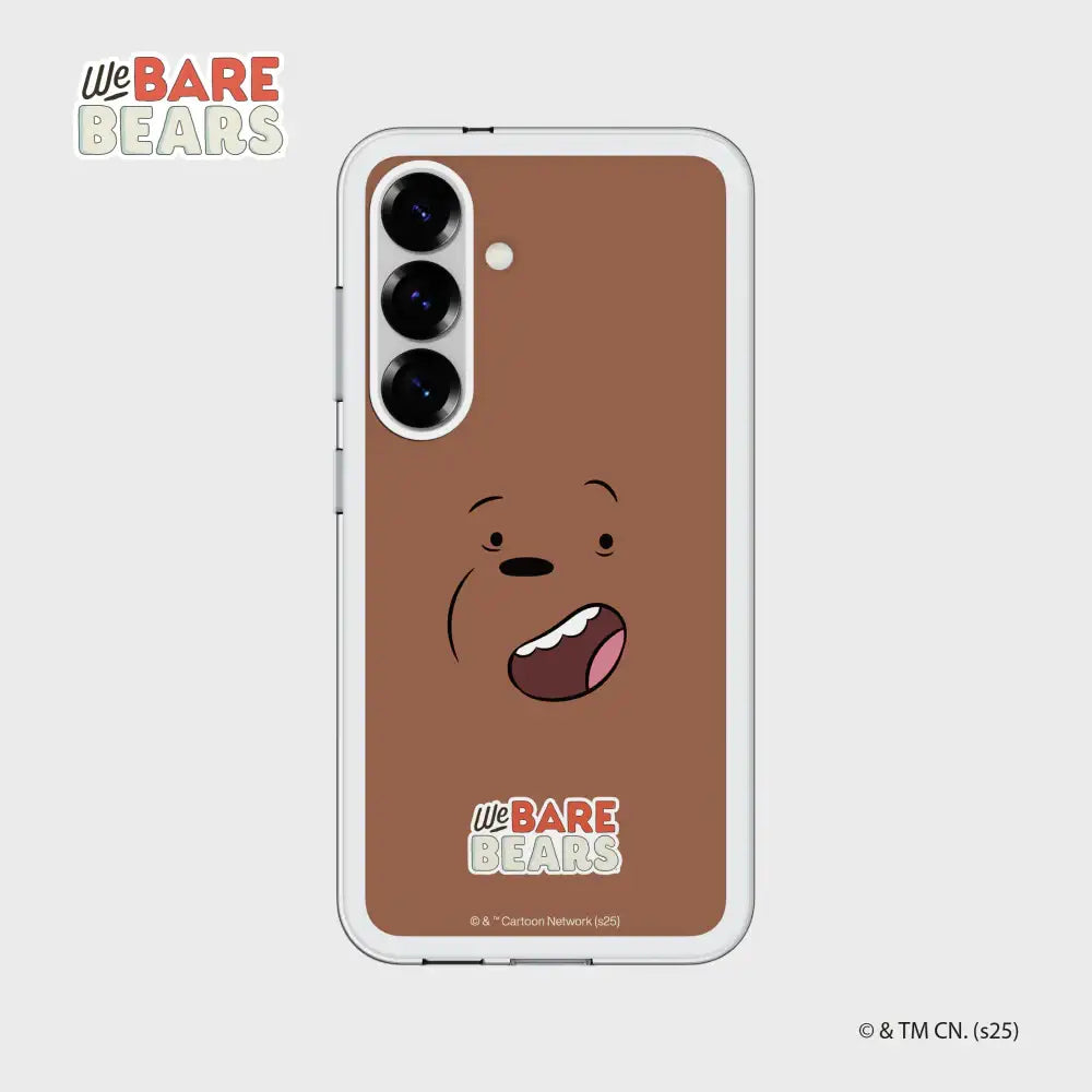 SLBS - We Bare Bears Grizzly Flip-Suit Card (Galaxy S25 Series) - SLBS - flipsuit card - Harumio