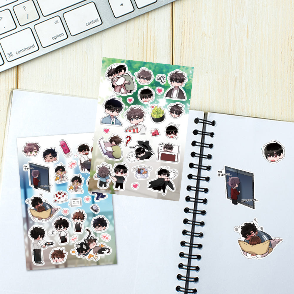 Sign Language x One Summer Day - Sticker Set (Kerjakga Exhibition)