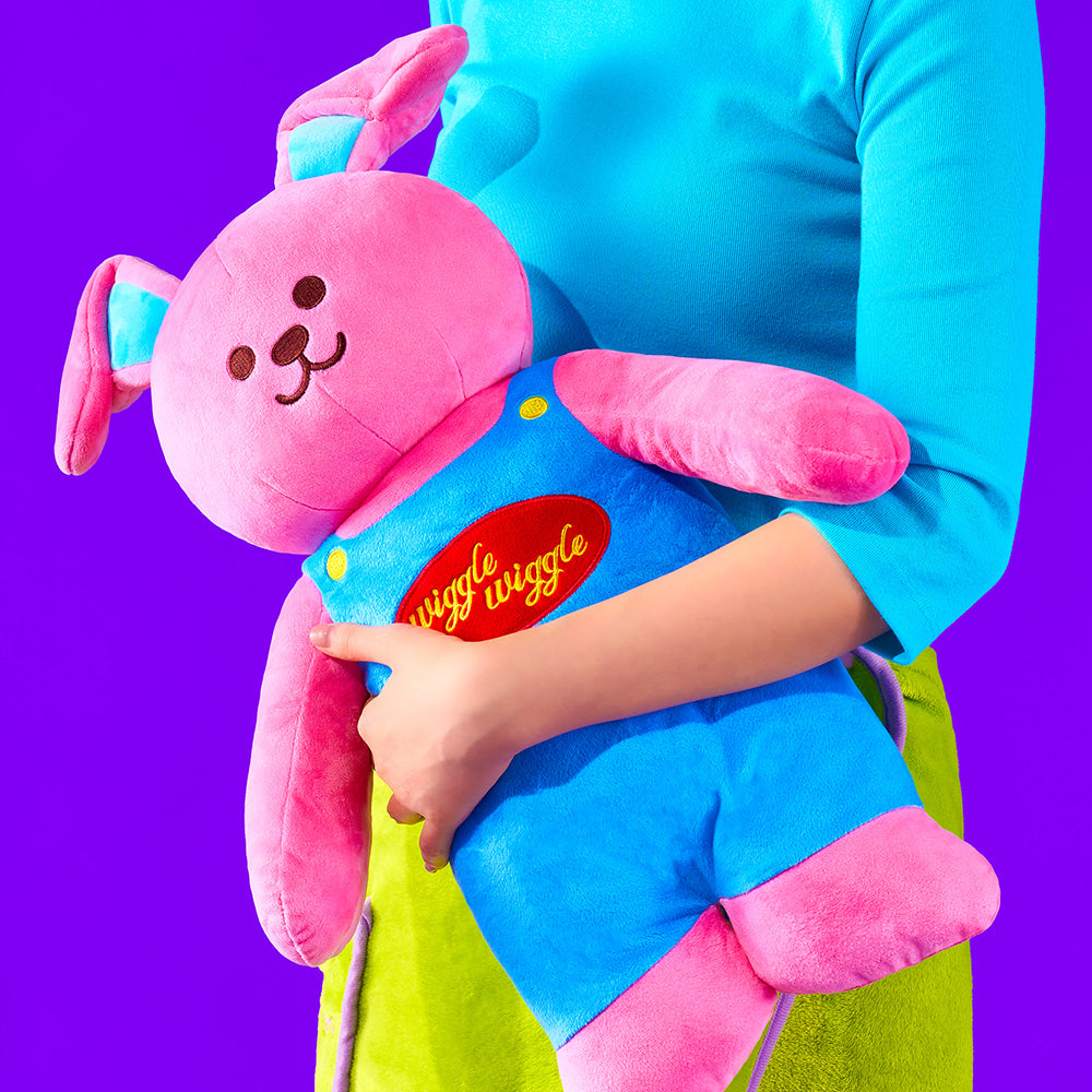 Wiggle Wiggle - Cushion Blanket (Little Play Bunny)