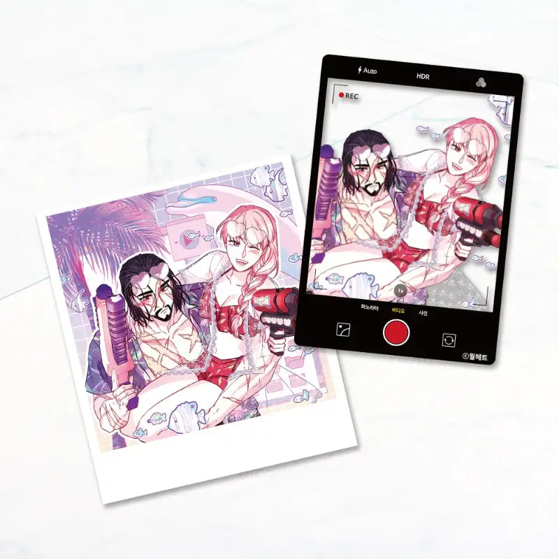 Another Typical Romance Fantasy - Photo Frame + Polaroid Set - Webtoon Shop - Accessories - Harumio