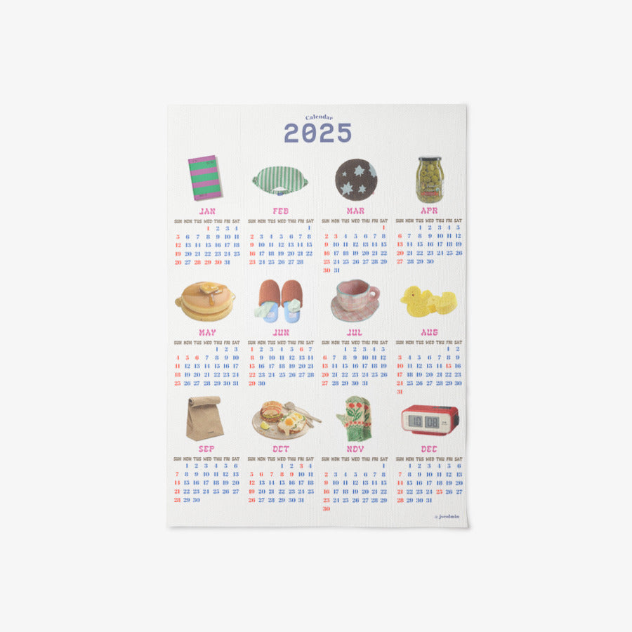 Jseolmin - 2025 Calendar Fabric Poster - Marpple Shop - Poster - Harumio