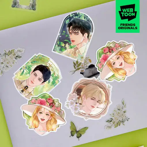 Cry, or Better Yet, Beg - Sticker Pack - Webtoon Friends - Sticker - Harumio