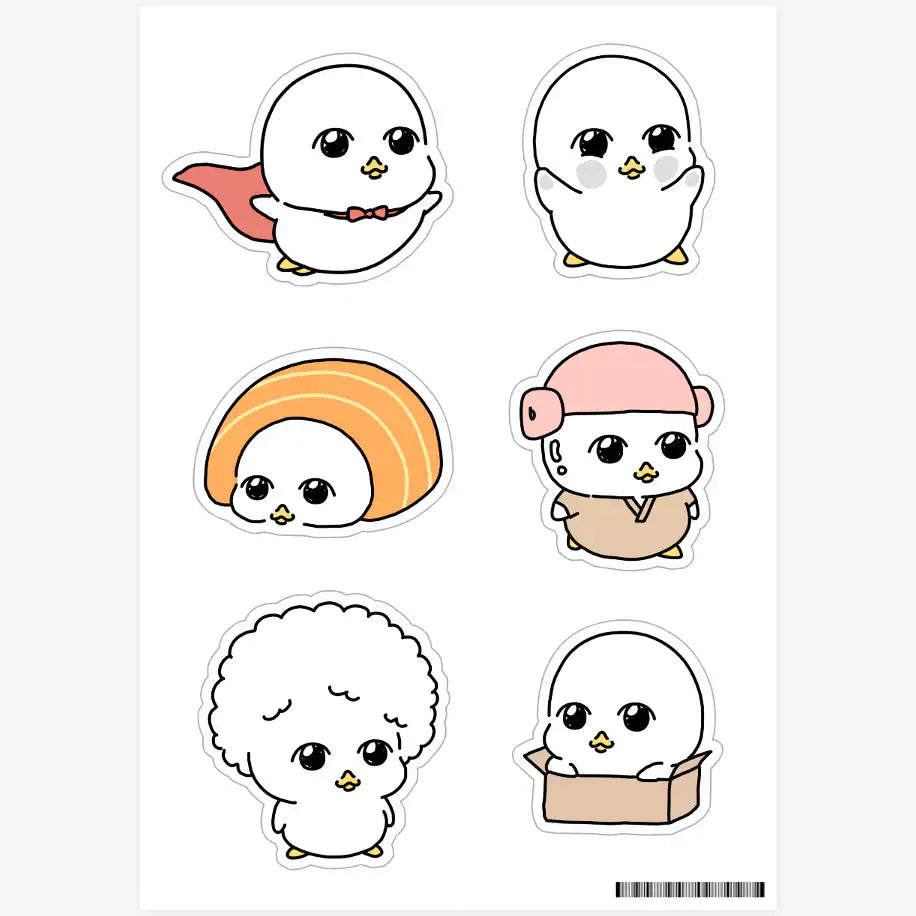 Orizzan9 - Duck Sticker Set – Harumio