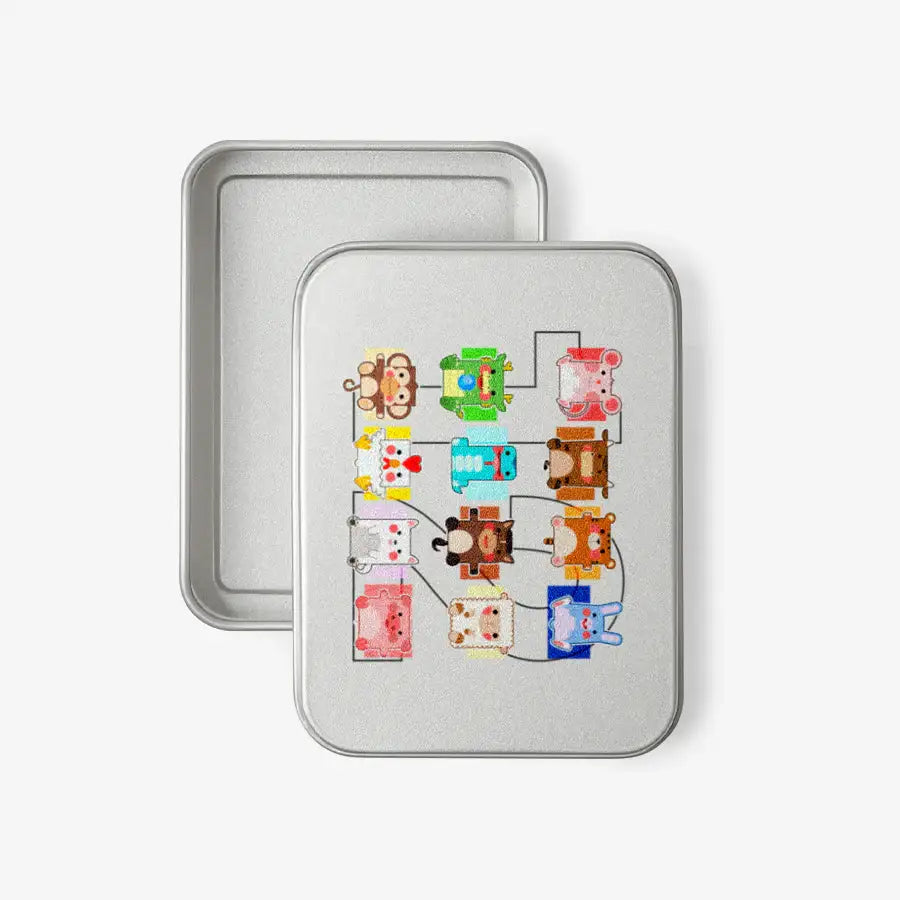 Metal Husky - 12 Zodiac Characters Tin Case - Marpple Shop - Tin Case - Harumio