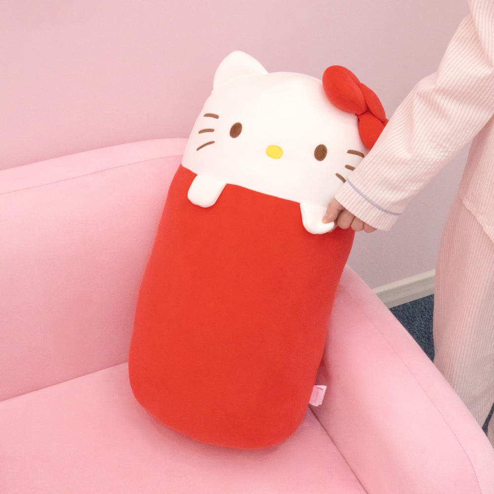 NARA HOME DECO x Hello Kitty - Chubby Body Pillow Red Classic
