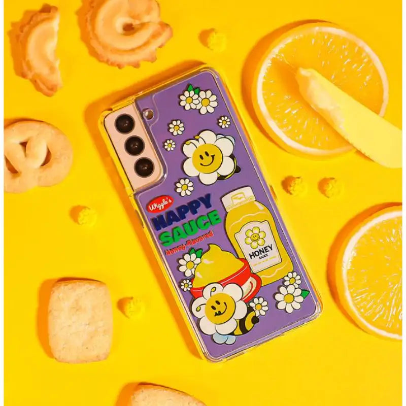 Wiggle Wiggle - Samsung Series Transparent Case 4 - Wiggle Wiggle - Phone Case - Harumio