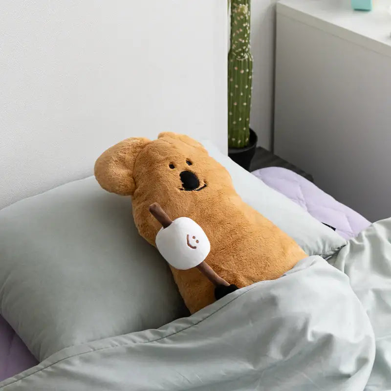 Dinotaeng - S'more Quokka Cushion - Dinotaeng - Cushions - Harumio
