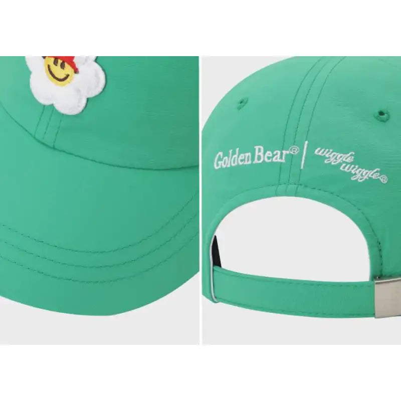 Wiggle Wiggle X Golden Bear - Smile Ball Cap - Wiggle Wiggle - Caps - Harumio