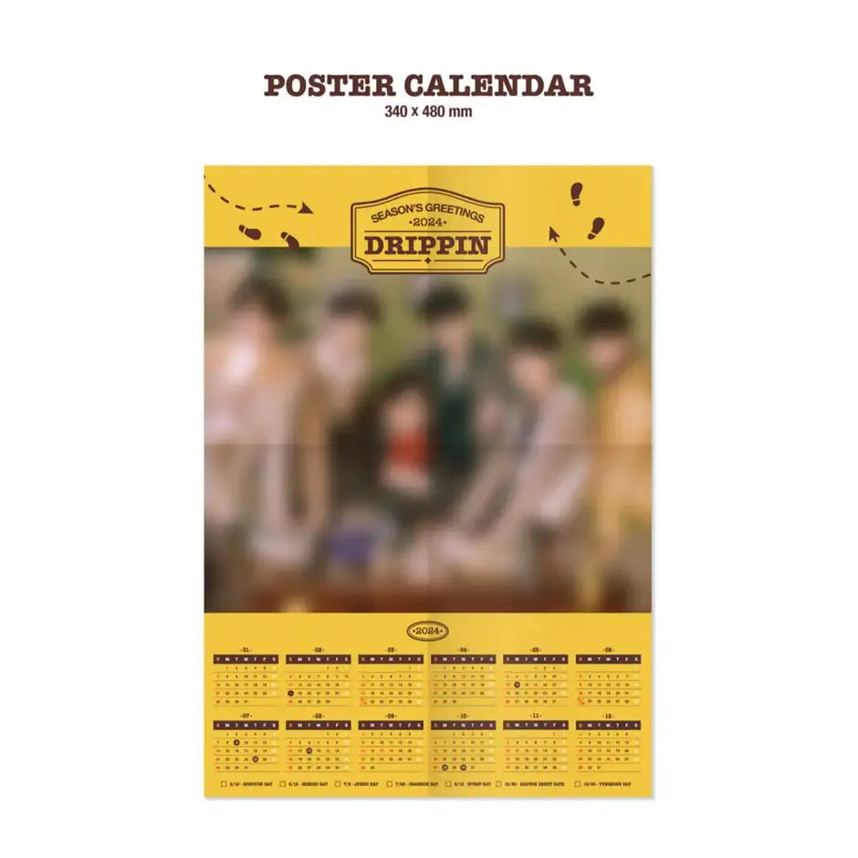 DRIPPIN - 2024 Season's Greetings - DRIPPIN - Merchandise - Harumio