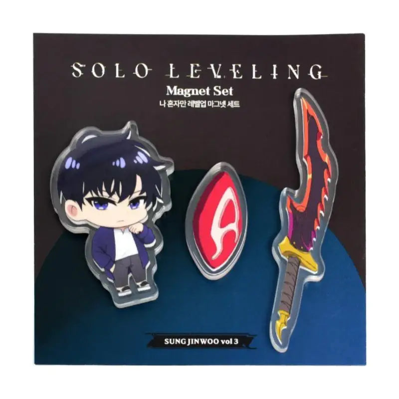 Solo Leveling - Acrylic Magnet Set - Soone Content - Acrylic Magnet - Harumio