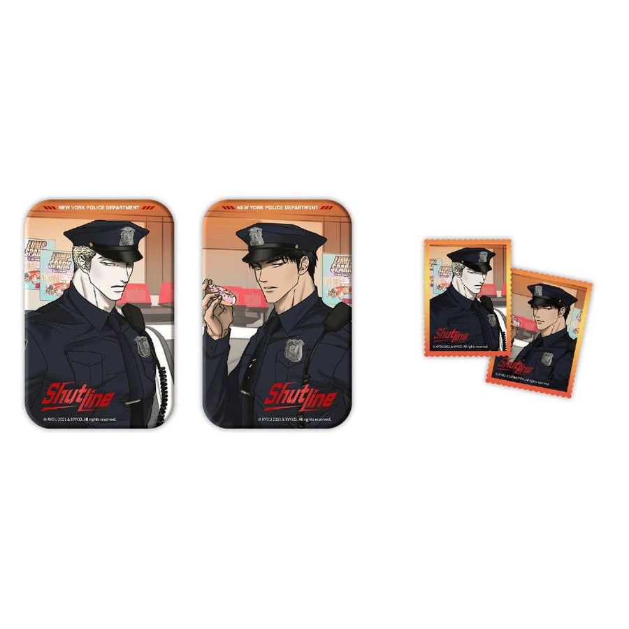 Shutline - 'Investigation and Alert' Badge Set - Shutline - Badge - Harumio