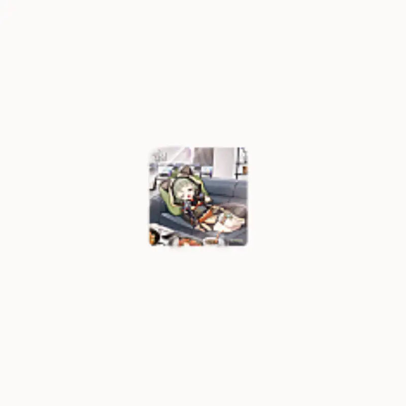 Genshin Impact PC Lounge - Acrylic Mini Frame - Genshin Impact - Acrylic Frame - Harumio