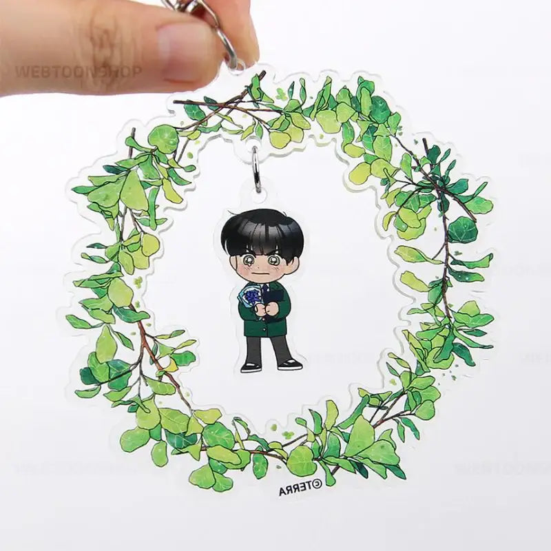 Spinach Bouquet - Acrylic Keyring - Webtoon Shop - Acrylic Keyring - Harumio