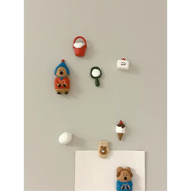 Dinotaeng - Winter Magnet - Dinotaeng - Magnets - Harumio