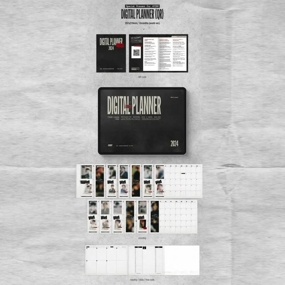 ATEEZ - 2024 Season's Greetings - Play Company Co., Ltd. / KQ Entertainment - Merchandise - Harumio