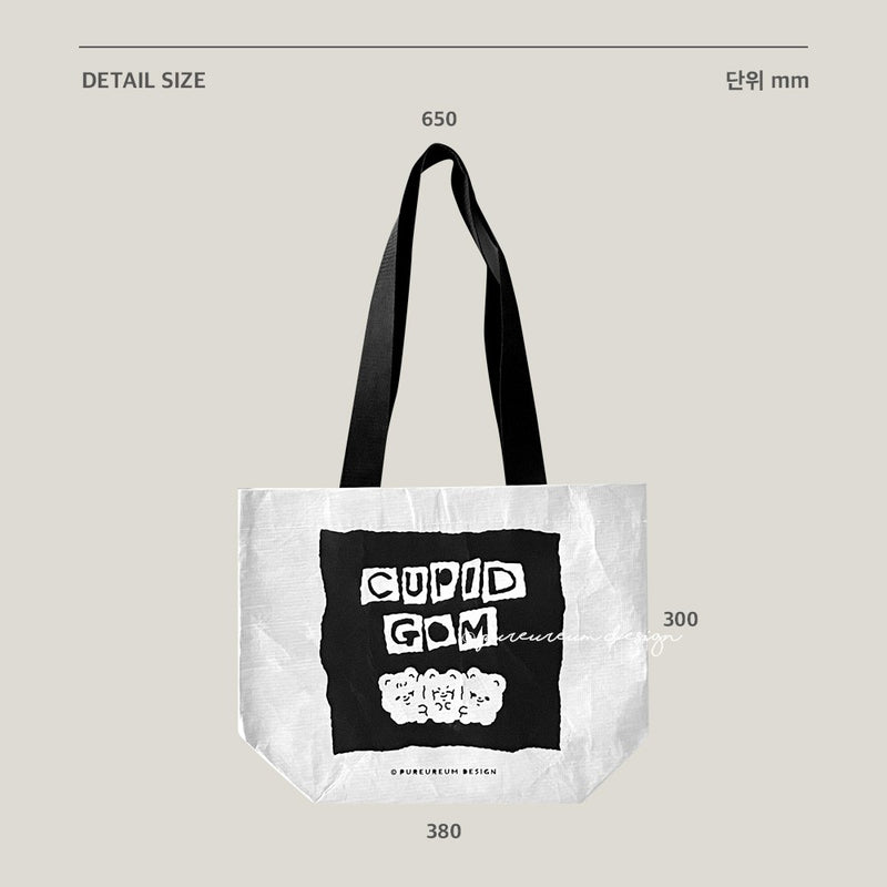 Pureureumdesign - Cupid Bear Reusable Bag