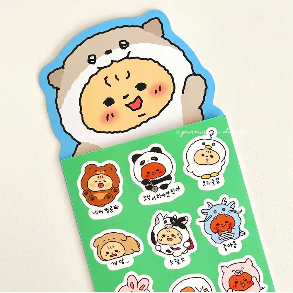 Pureureumdesign - Cupid Bear Animal Drip, Winter Lookbook Pack - Pureureumdesign - Home & Living, Accessories - Harumio