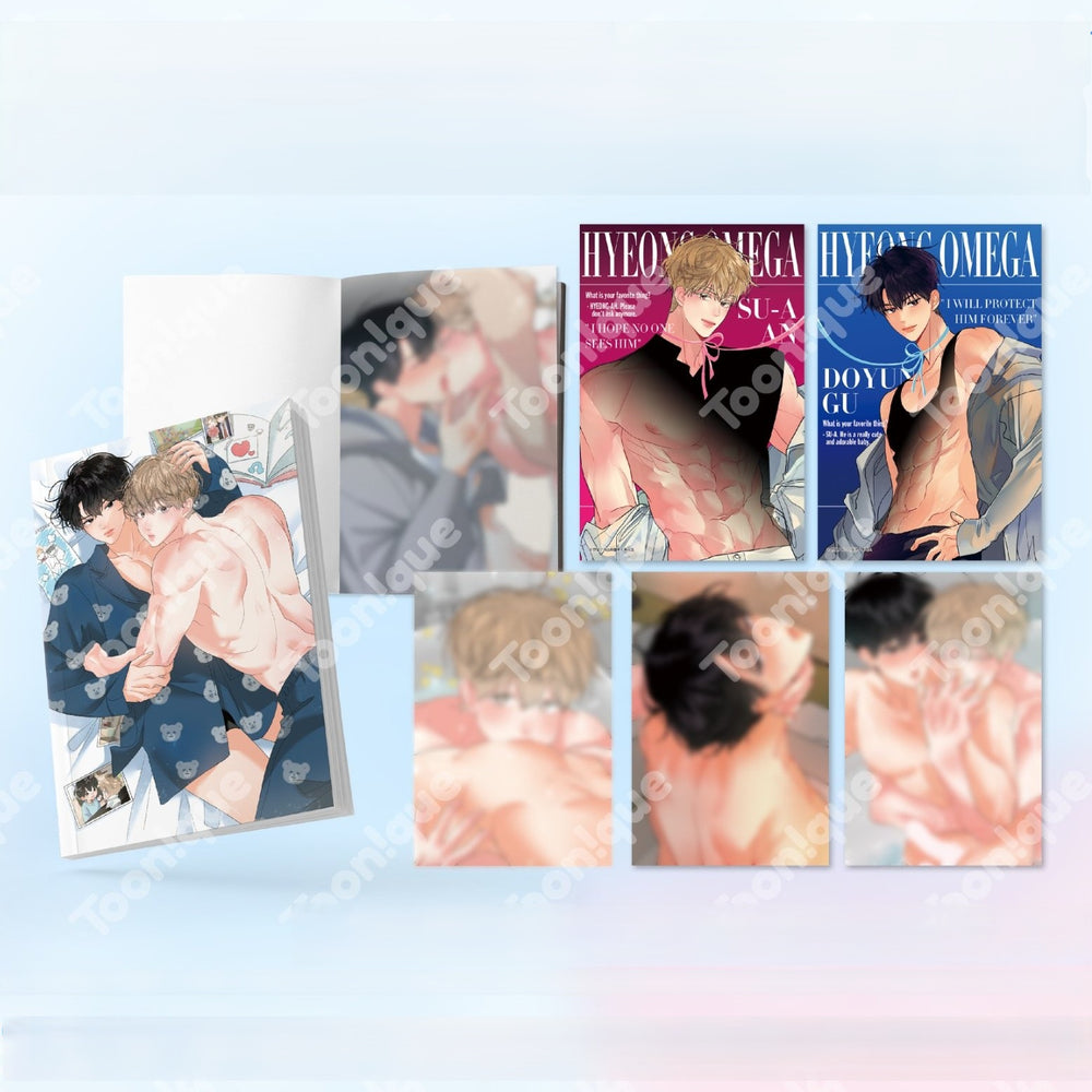 Hyung's Omega x Toonique - 19+ Illustration Postcard Book