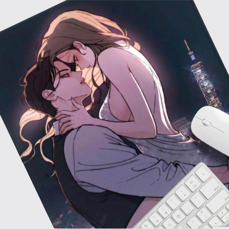 Tears on a Withered Flower - Mousepad