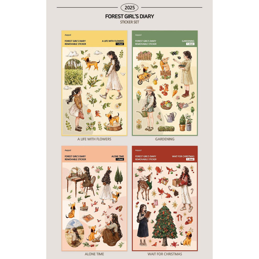 2025 AEPPOL Forest Girl Diary : Planner and Calendar (tumblbug) - AEPPOL - Manhwa - Harumio