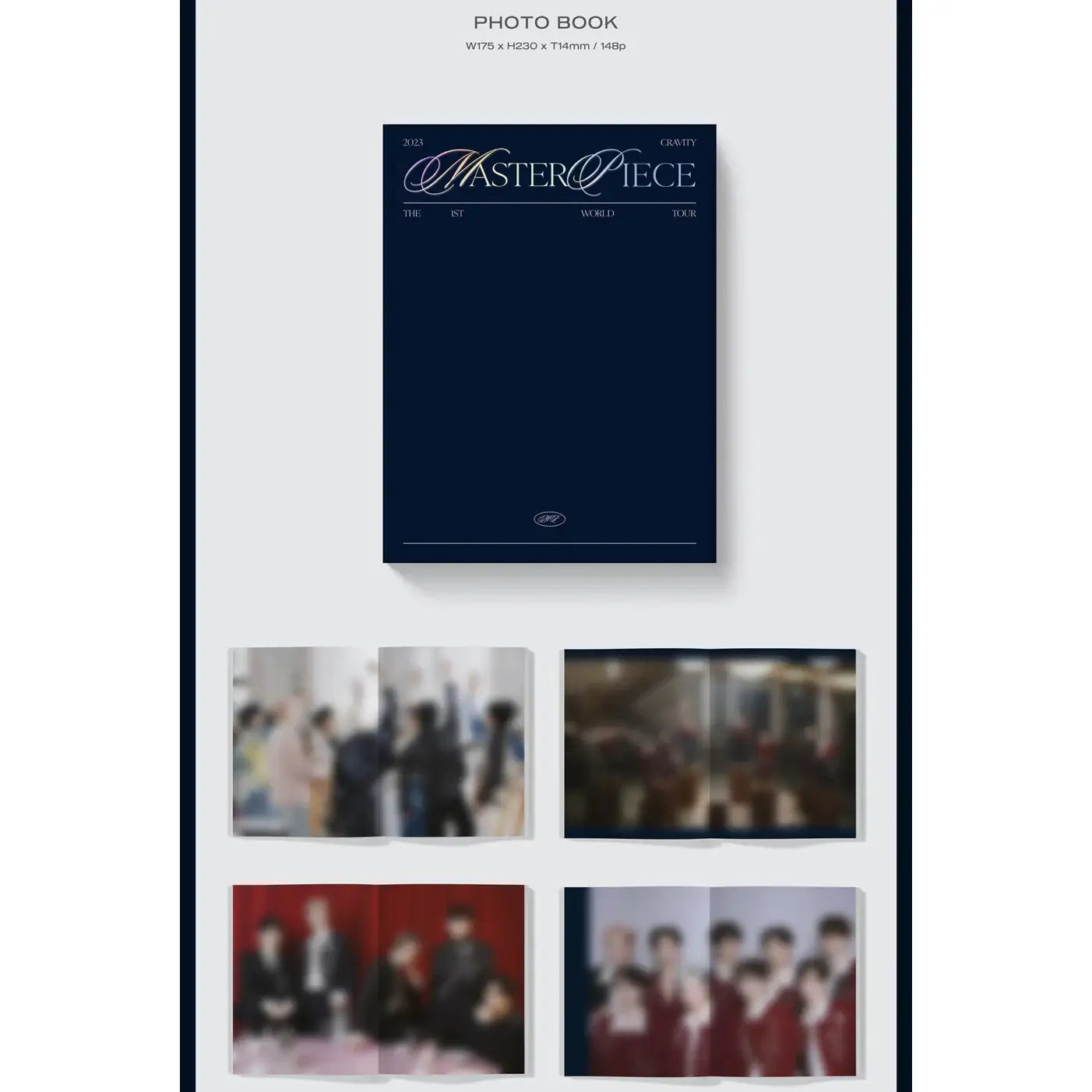 CRAVITY - 2023 The 1st World Tour : MASTERPIECE (DVD & KiT Video) - CRAVITY - Album - Harumio