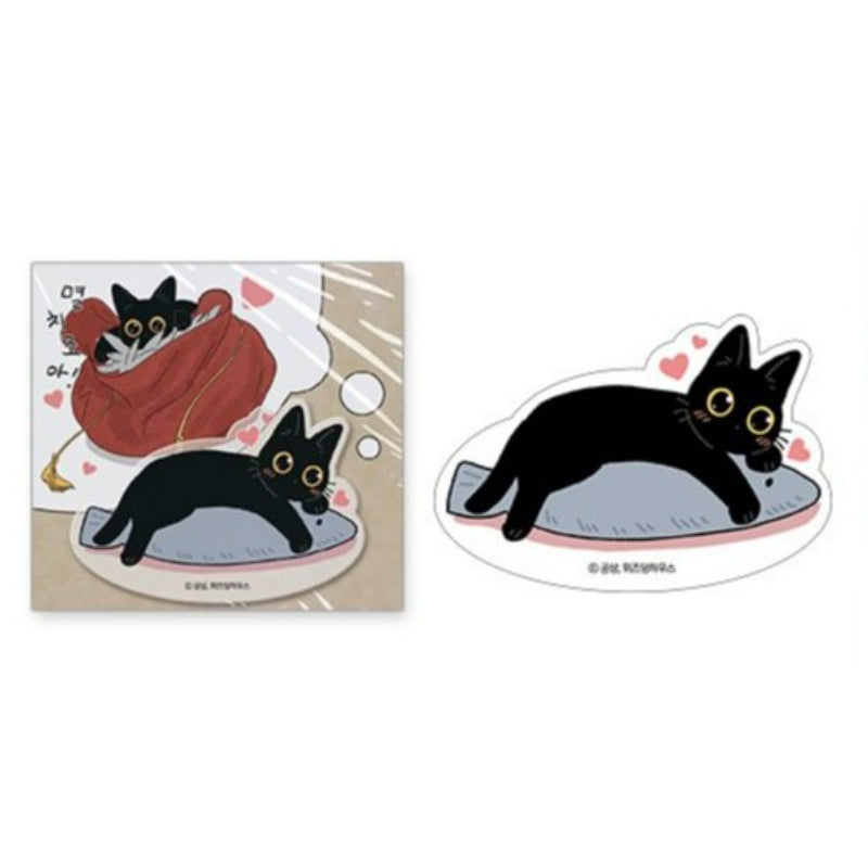 The Tale of Goldiluck, the Black Kitten x LIMITION - Acrylic Block