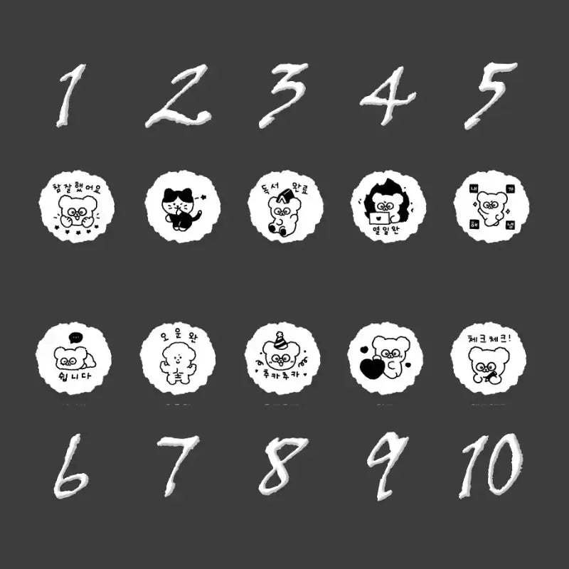 Teteum - Teteum Deco Stamp - Teteum - Deco Stamps - Harumio