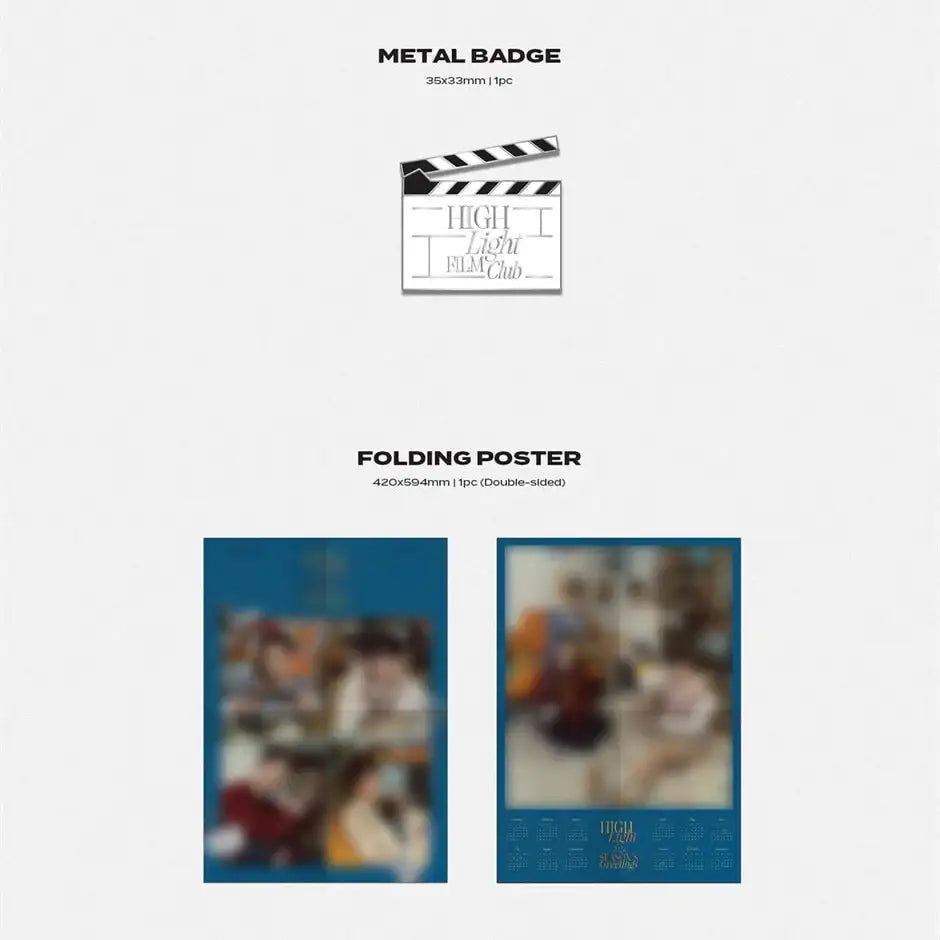 HIGHLIGHT - 2024 Season's Greetings (FILM Club Version) - Apple Music Co., Ltd. / Around Us Entertainment - Merchandise - Harumio