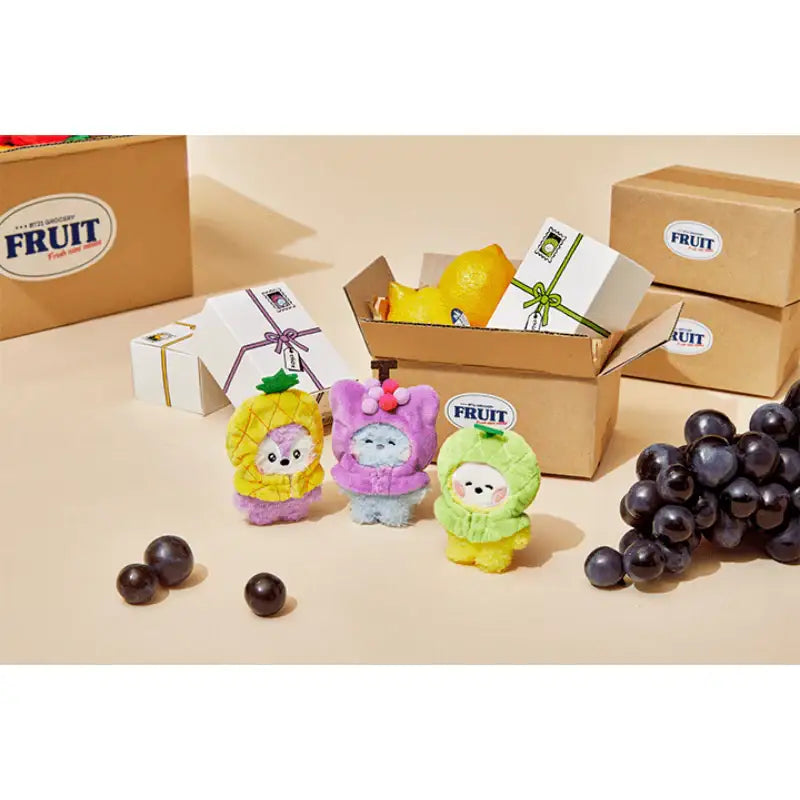 BTS - BT21 - 23 Mini Minini Fruit Theme Plush