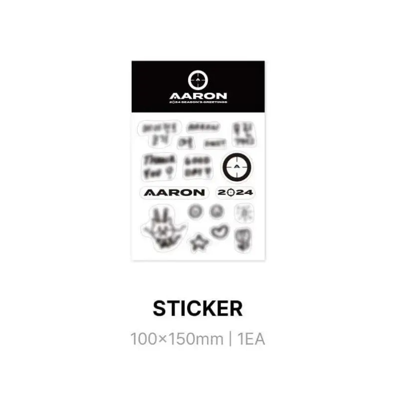 AARON - 2024 Season's Greetings - fromm - Merchandise - Harumio