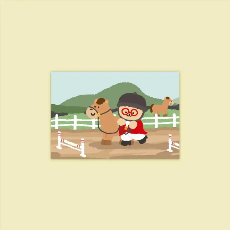 Teteum - Love Jeju Postcards - Teteum - Postcards - Harumio