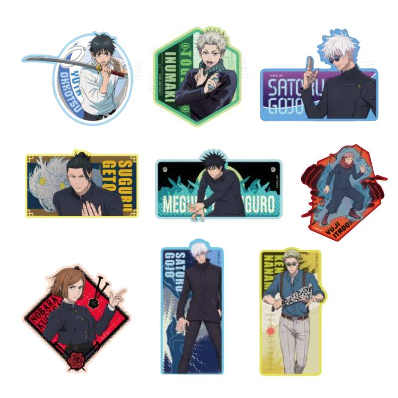 Jujutsu Kaisen X MAPPAxSMG - Decal Stickers