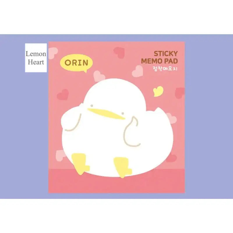 Orin - Sticky Note - Soone Content - Sticky Memo Pads - Harumio