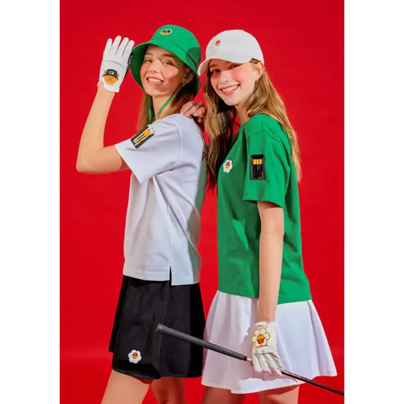 Wiggle Wiggle X Golden Bear - Jersey Flared Skirt - Wiggle Wiggle - Skirt - Harumio