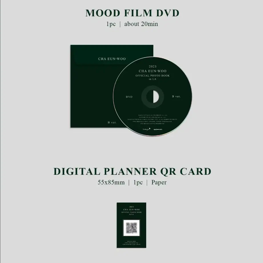 Cha Eun-Woo (ASTRO) - 2023 Official Photo Book in LA (B ver.) - Apple Music Co., Ltd. / Fantagio - Merchandise - Harumio