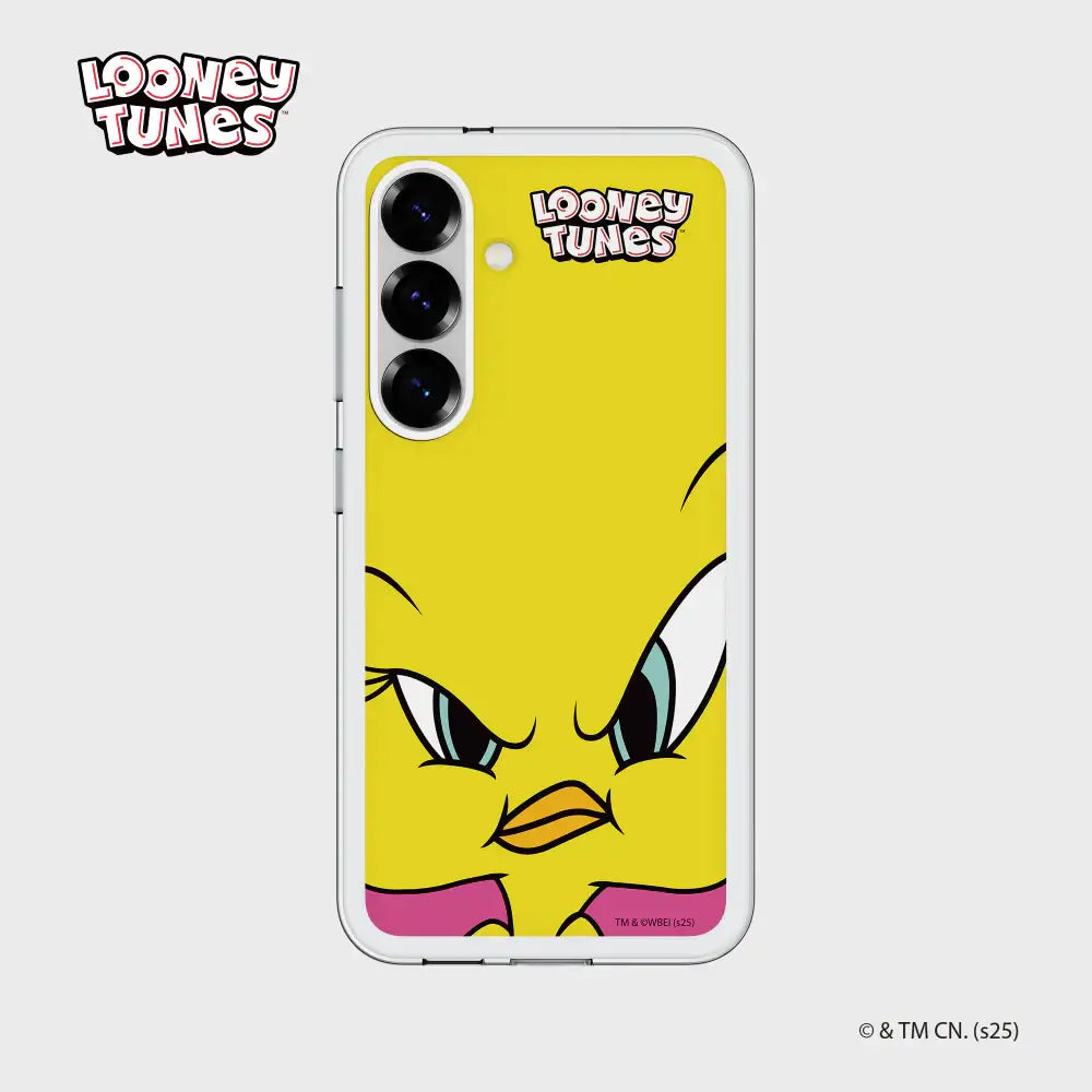 SLBS - Looney Tunes Tweety Close Up Flip Suit Card (Galaxy S25 Series) - SLBS - flipsuit card - Harumio