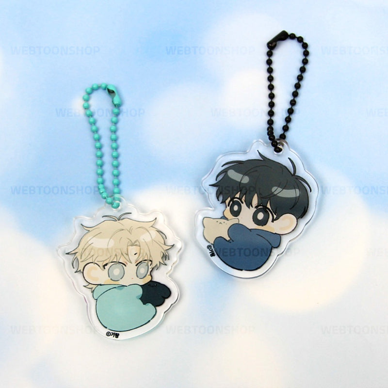 A World Without You - Acrylic Keyring Charm - Webtoon Shop - Keychains - Harumio